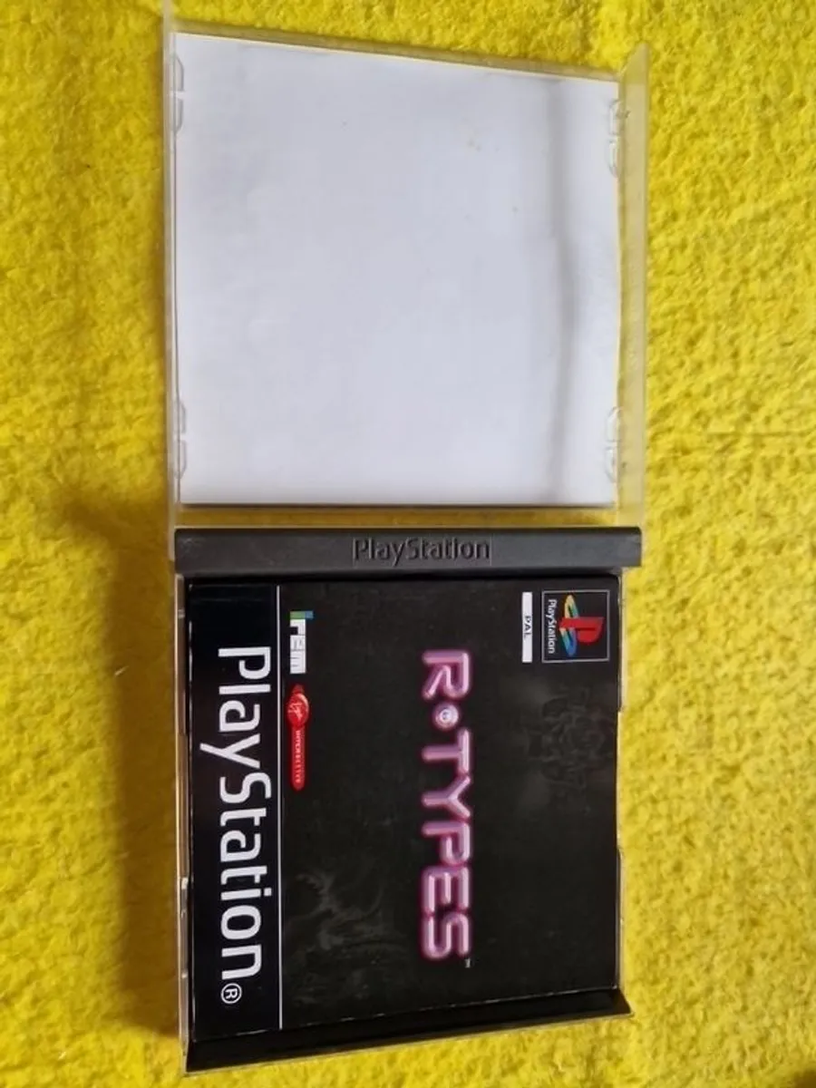 R Types  PlayStation1 ps1 PlayStation2 ps2 games Original - Image 4