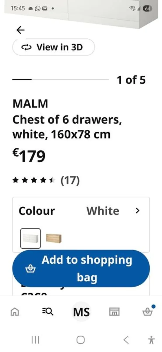 ikea Malam drawers - Image 3