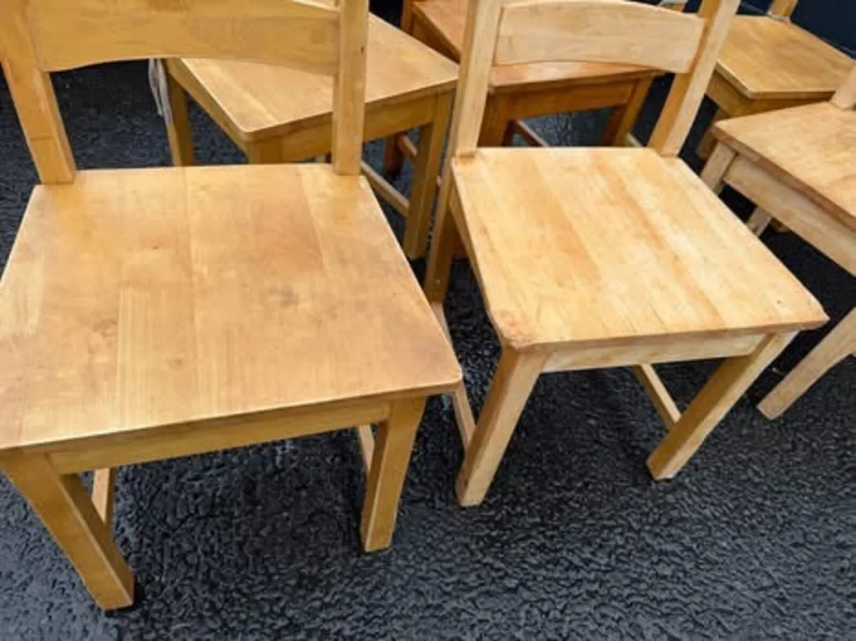 6 dining chairs - Image 3