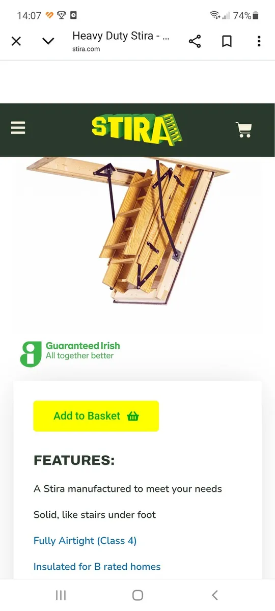 Stira attic stairs - Image 2