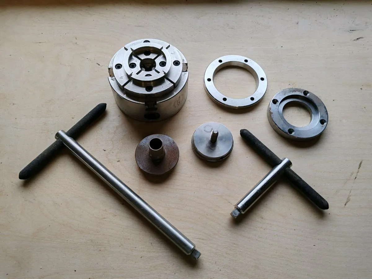 Union Graduate Lathe & Accessories - Image 3