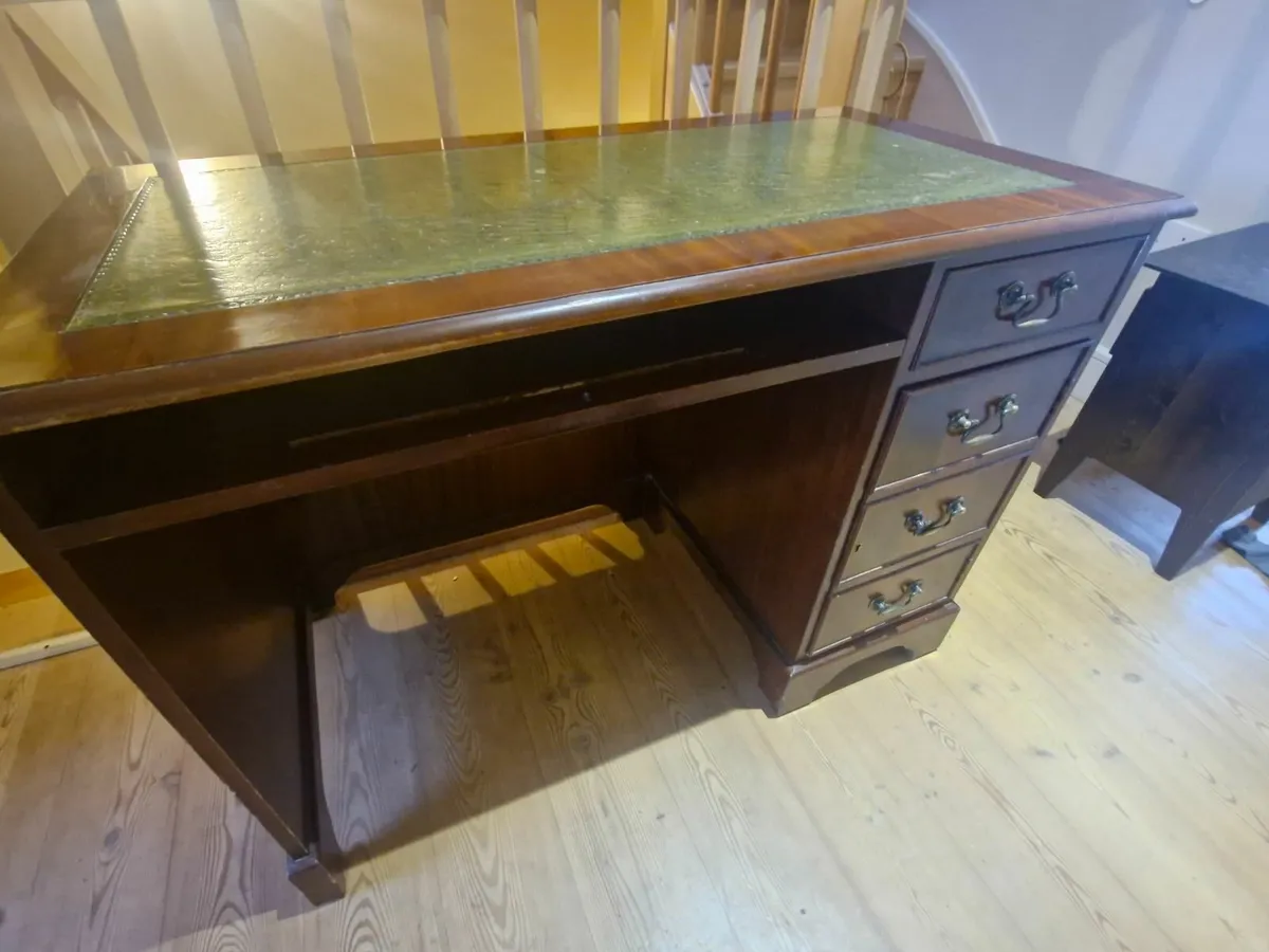 Vintage Writing/Office Desk - Image 3