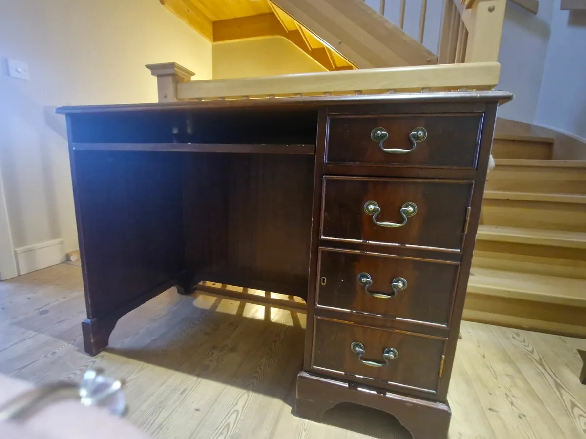 Vintage Writing/Office Desk - Image 4