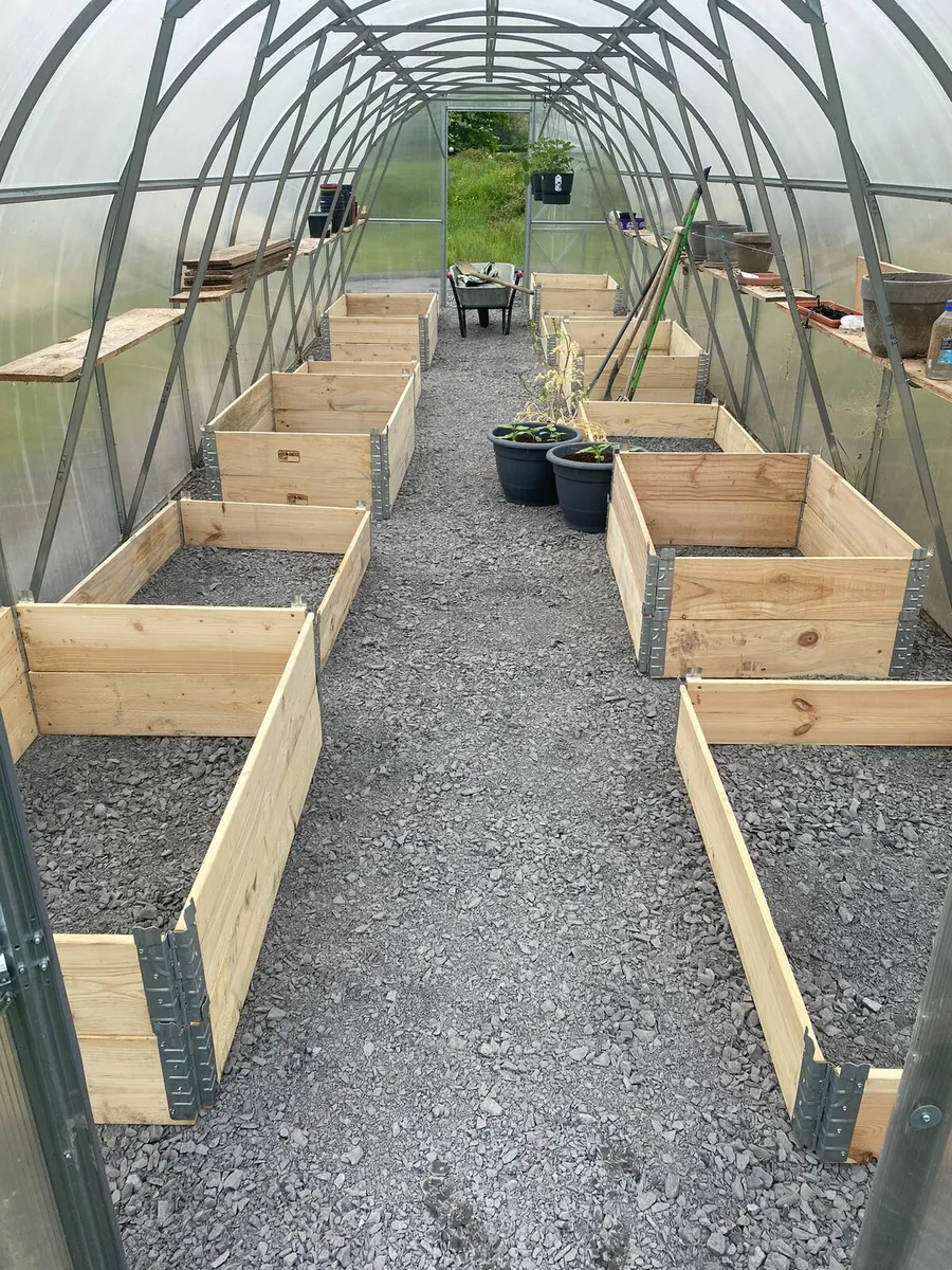 Pallet collars raised beds - Image 1