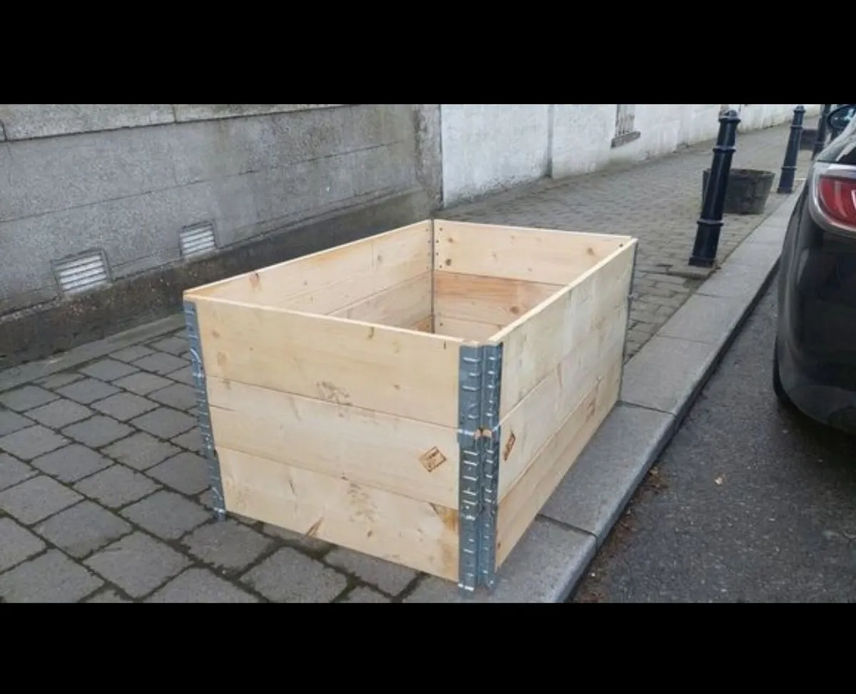 Pallet collars raised beds - Image 4