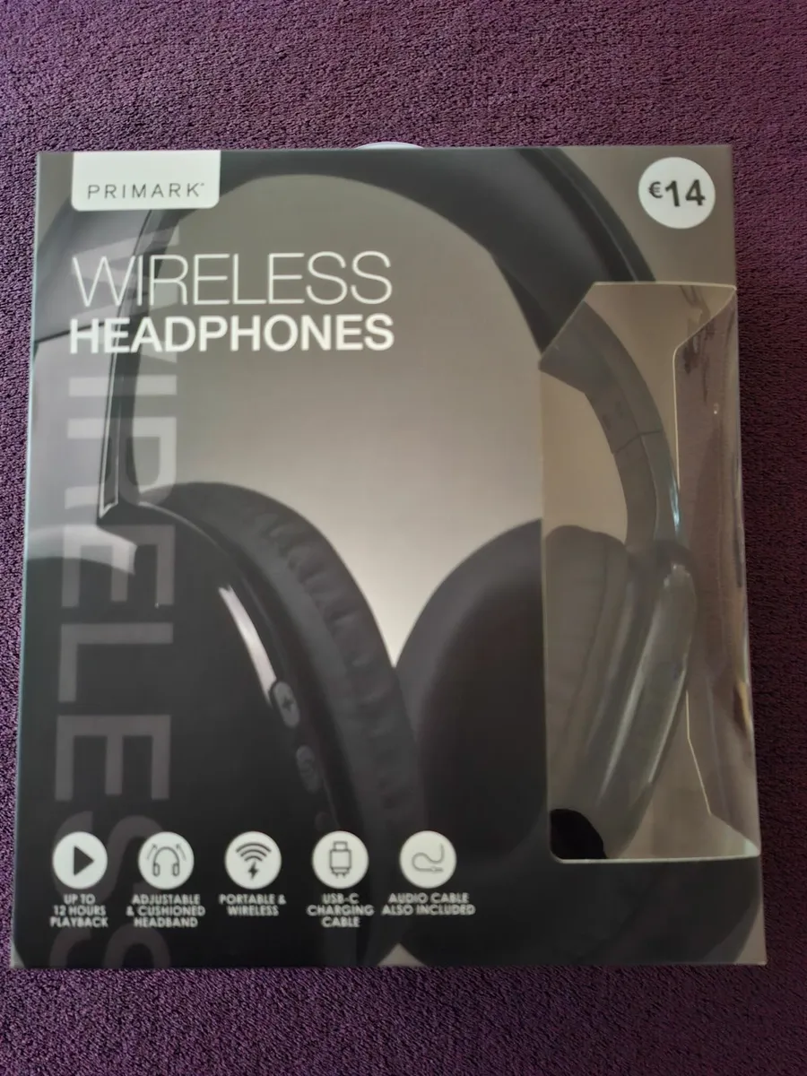 Brand New, Unopened Wireless Headphones - Image 1