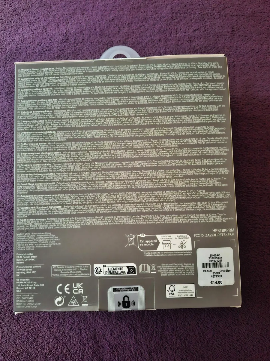 Brand New, Unopened Wireless Headphones - Image 3