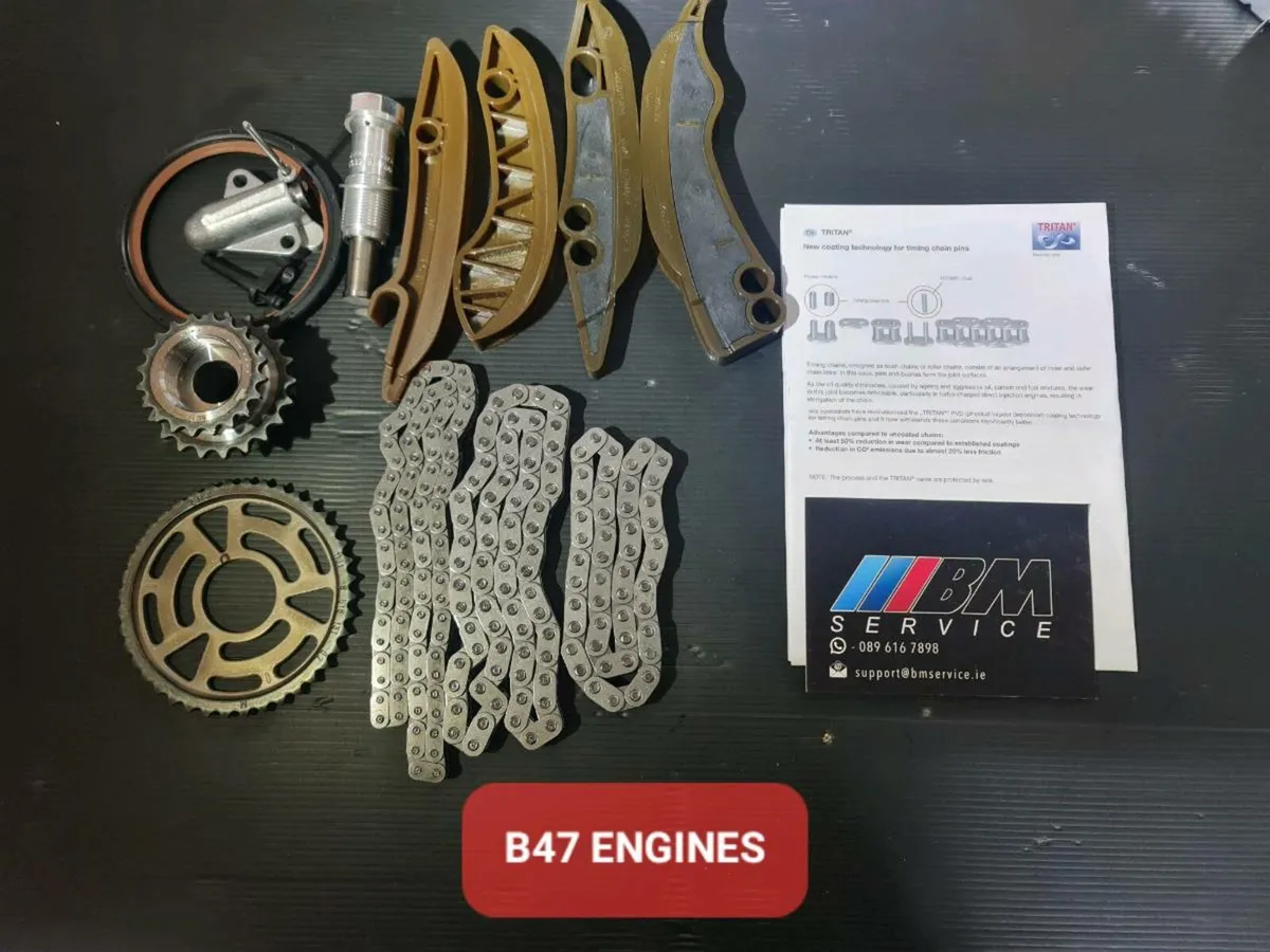 GENUINE BMW B47D20 IWIS TIMING CHAIN KIT - Image 1