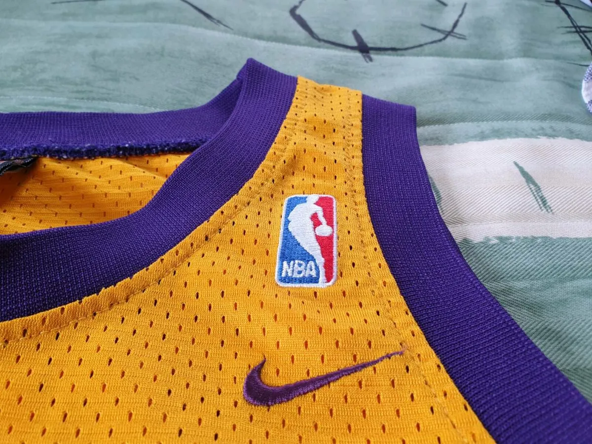 LA Los Angeles Lakers Swingman Home Jersey 2004 XL - Image 3