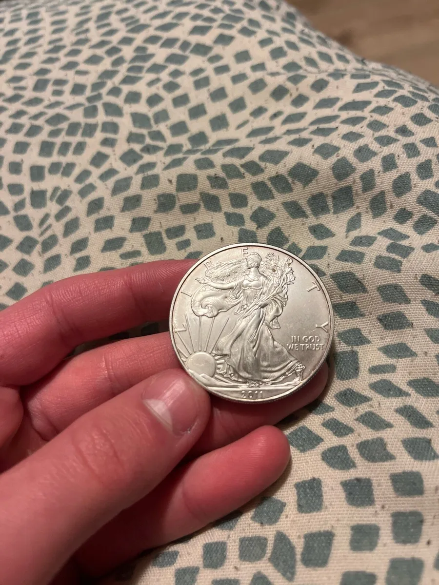 Silver eagle 0.999 fine silver - Image 2