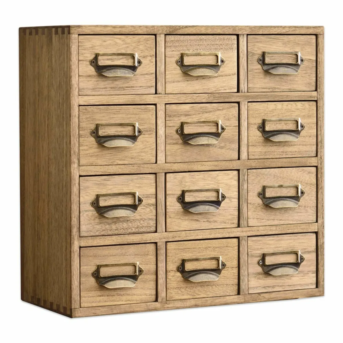Wood Storage Drawer Units Desktop Organiser - Image 1