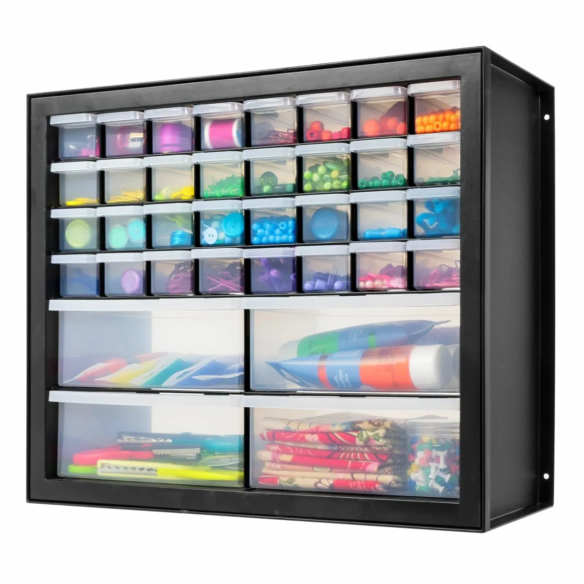 IRIS USA Screw Tool Organizer Small Parts Cabinet - Image 1