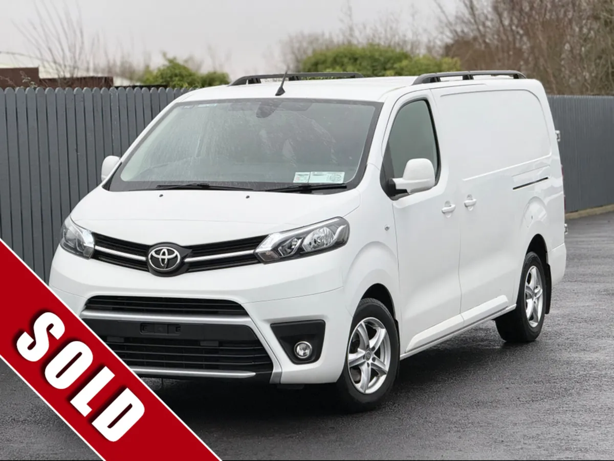 Toyota Proace €15000 + Vat ONLY 98400 KMS! 2020 TO - Image 1