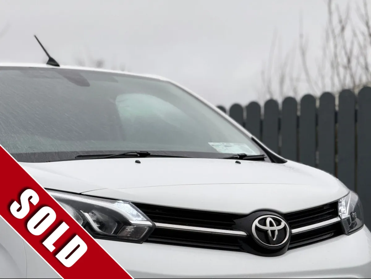 Toyota Proace €15000 + Vat ONLY 98400 KMS! 2020 TO - Image 3
