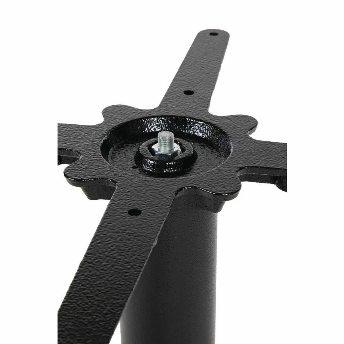 Black Coffee Height Table Base - Cast Iron - Image 4