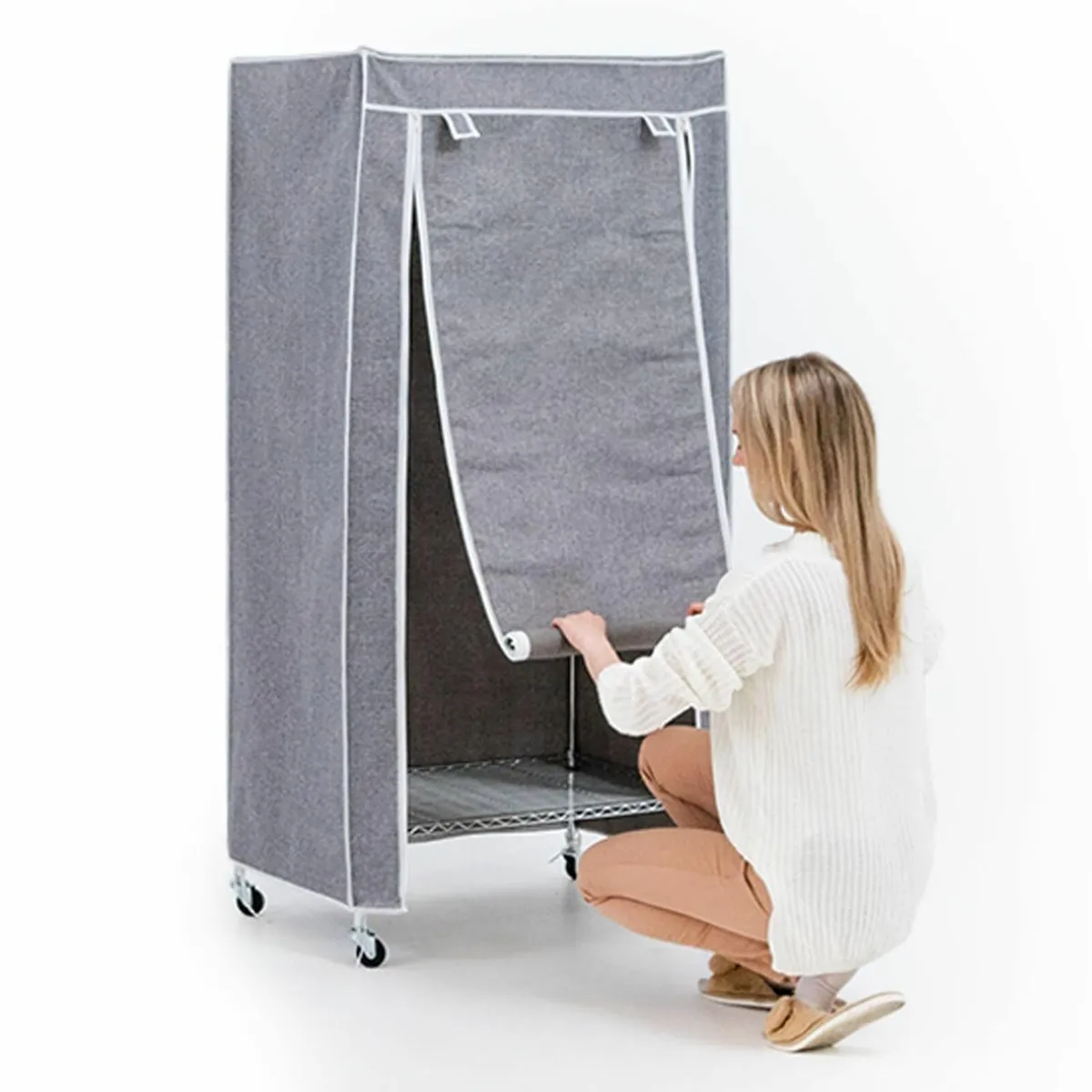 Buffalo – Heavy Duty Fabric Wardrobe on Wheels 70 - Image 3