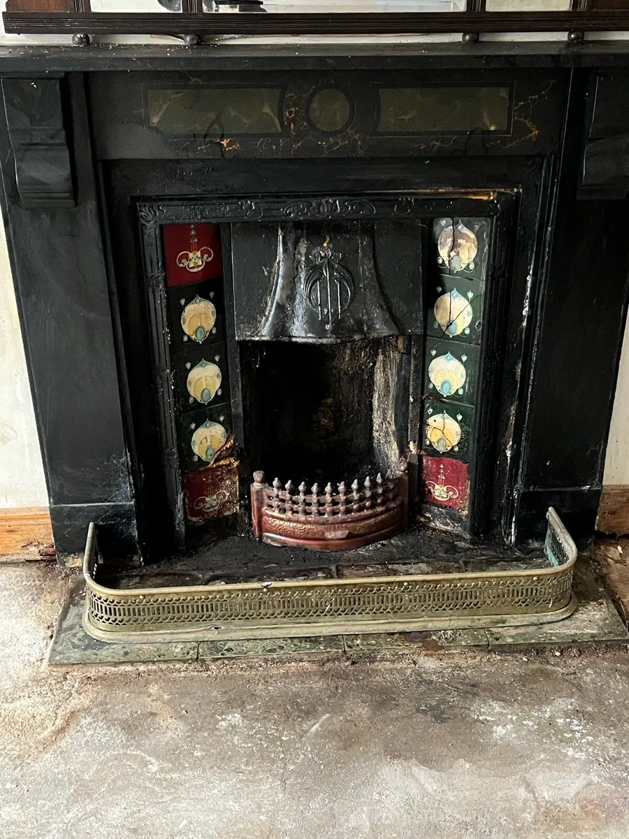 Marble fireplace - Image 1