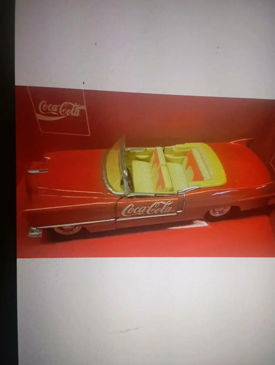 COCA COLA DIE-CAST MODLE CADILLAC ELDORADO .(1990) - Image 3