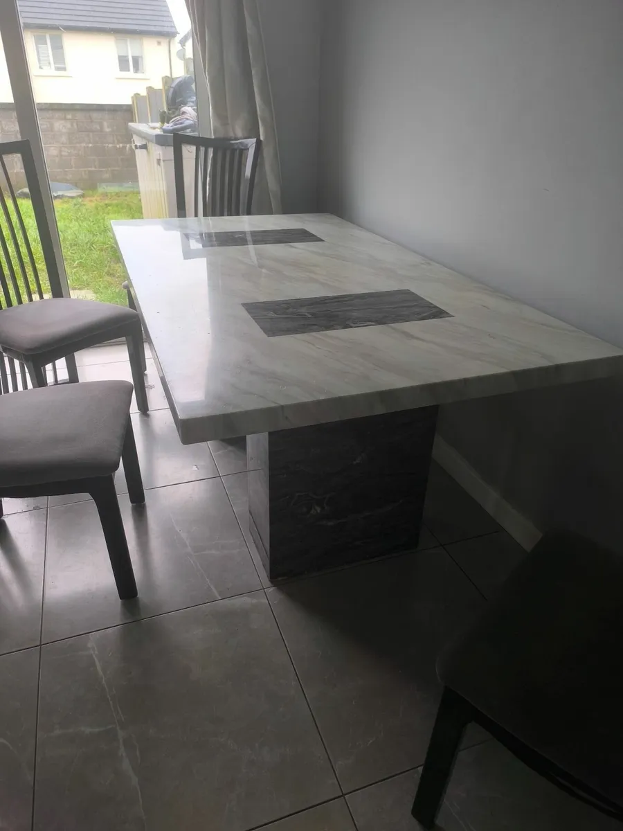 Dining table and chairs - Image 4