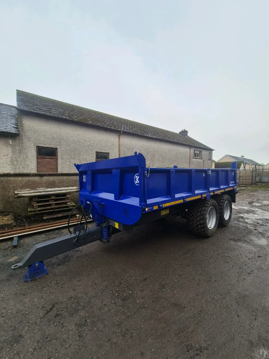 New 12T 15x8 dropside tipping trailer - Image 1