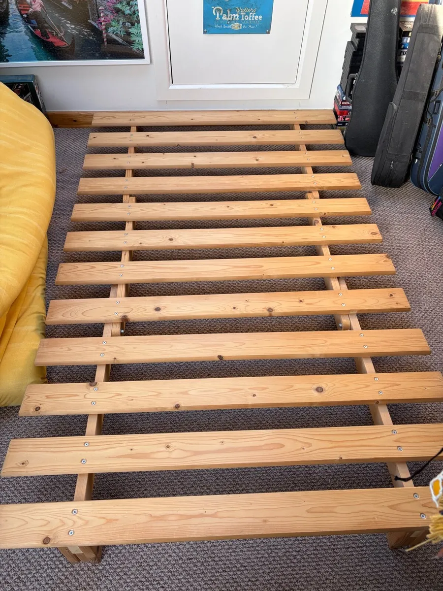 Compact double futon bed - Image 2