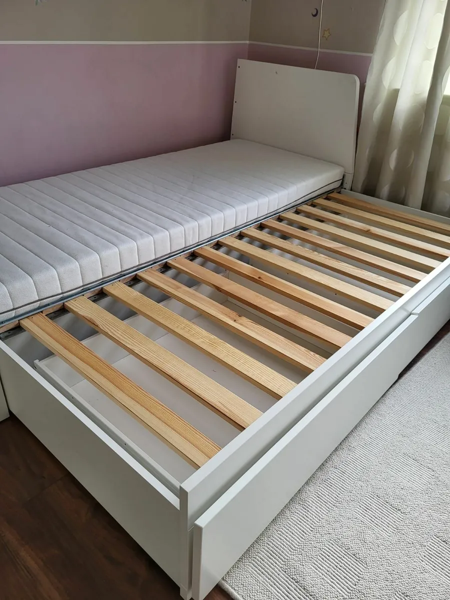 Ikea extendable Bed with Drawers - Image 3