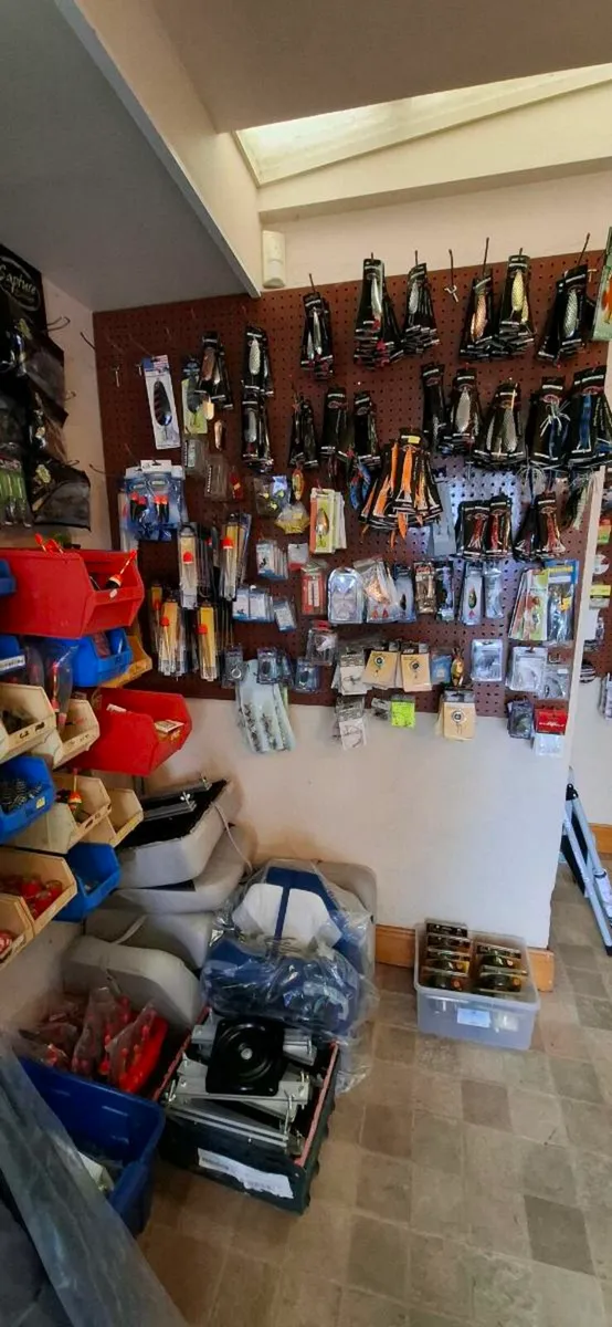 Complete contents of fishing tackle shop - Image 2