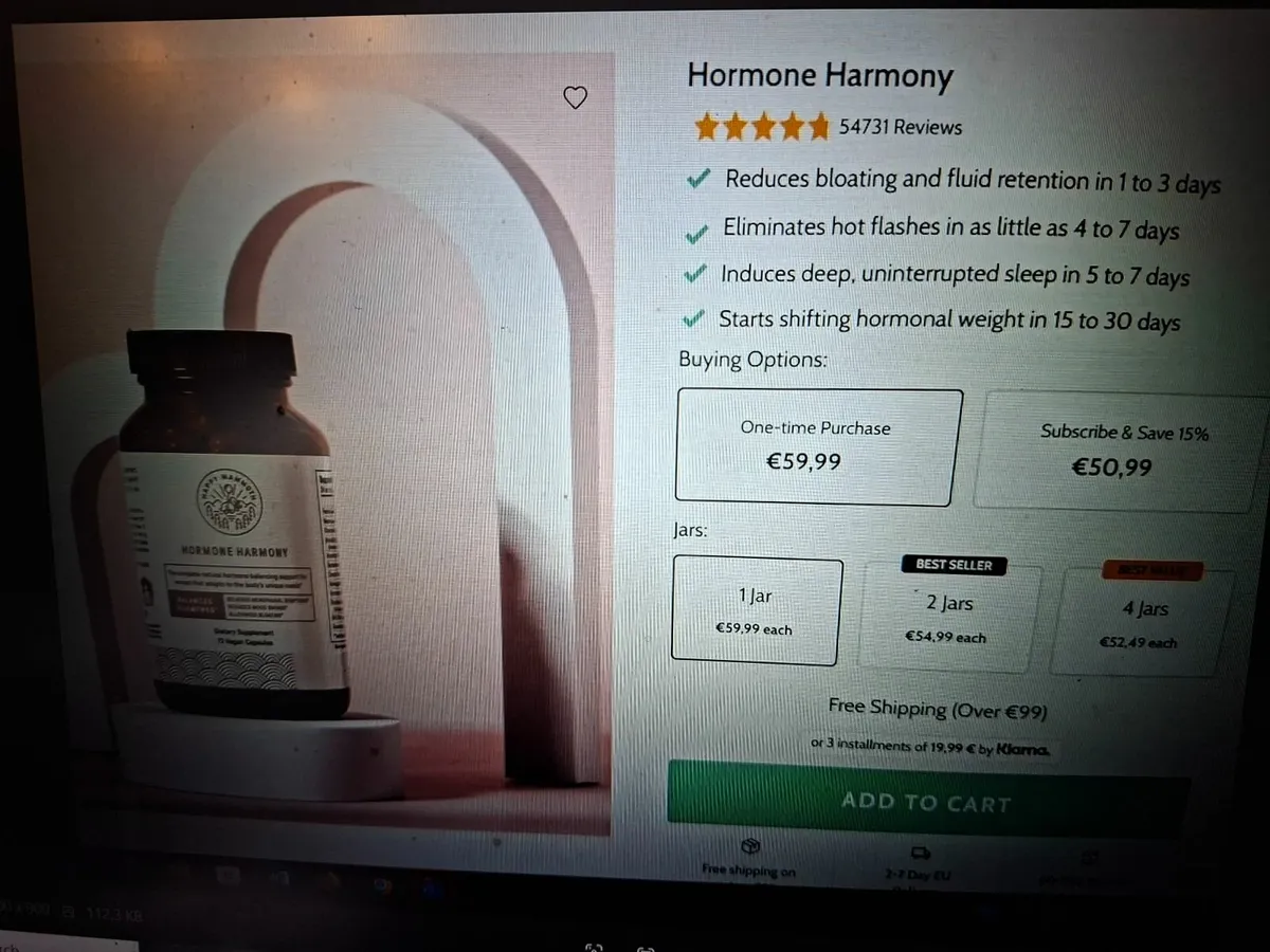 Hormone Harmony. Happy Mammoth Health Supplement. - Image 4