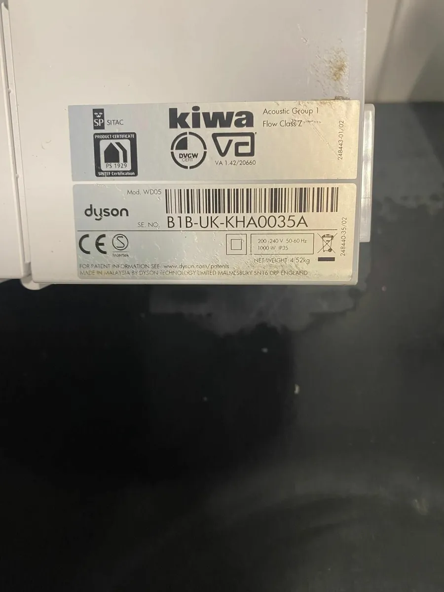 Dyson Hand Dryer - Image 2