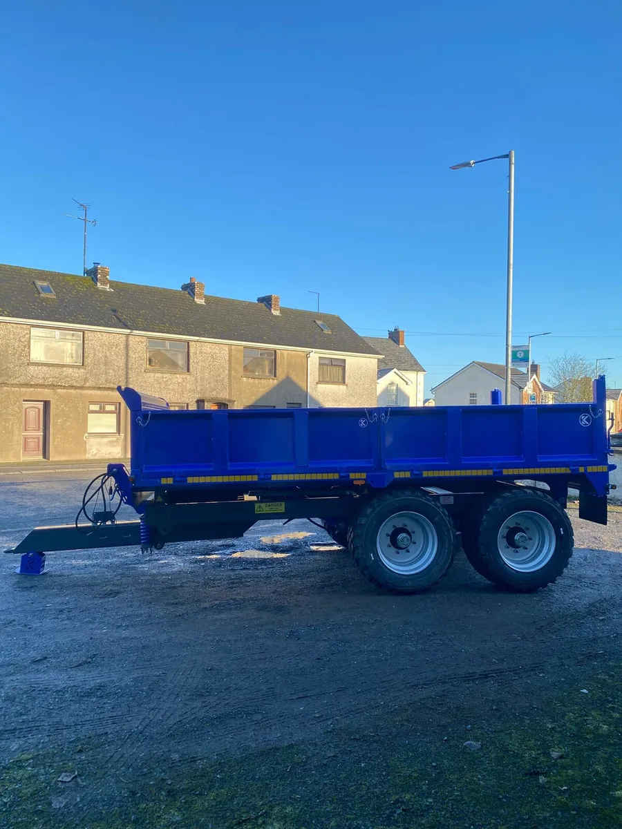 New 12T 15x8 dropside tipping trailer - Image 3