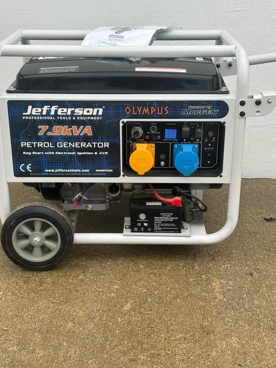 Jefferson Petrol Generator 7.9kVA - Image 4