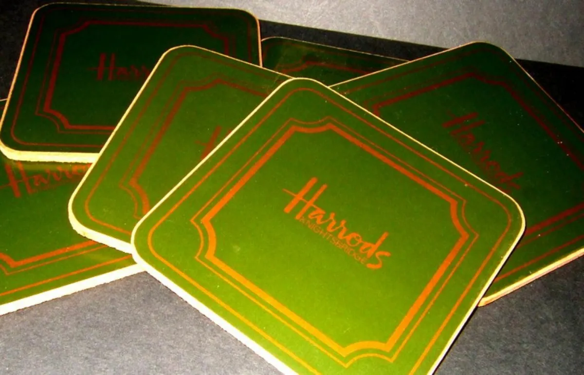 6 Vintage BN and Perfect Harrods Coasters - Image 3