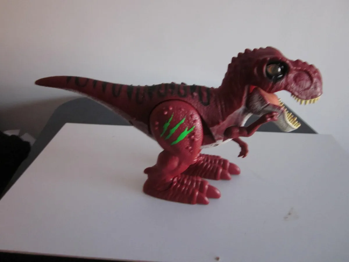 Zuru Robot Alive Dino War T-Rex Red Walks Roars - Image 3