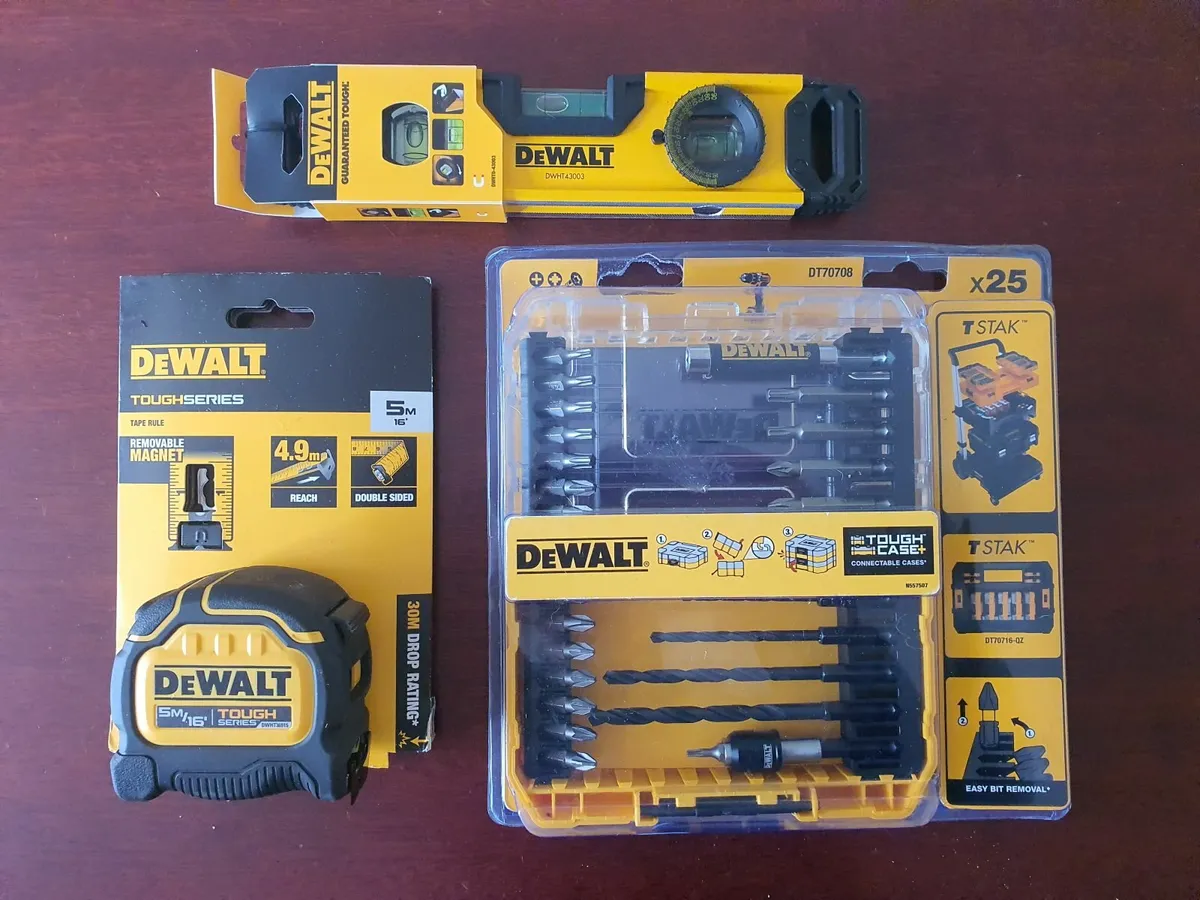 Dewalt hand tools and bits - Image 1