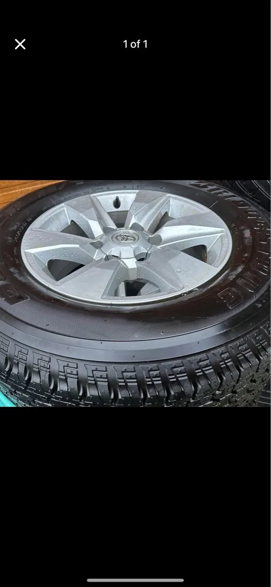 Toyota Landcruiser alloys and tyres - Image 2