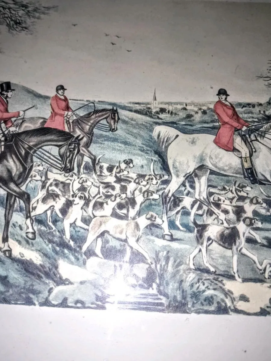 Pair of hunting pictures - Image 3