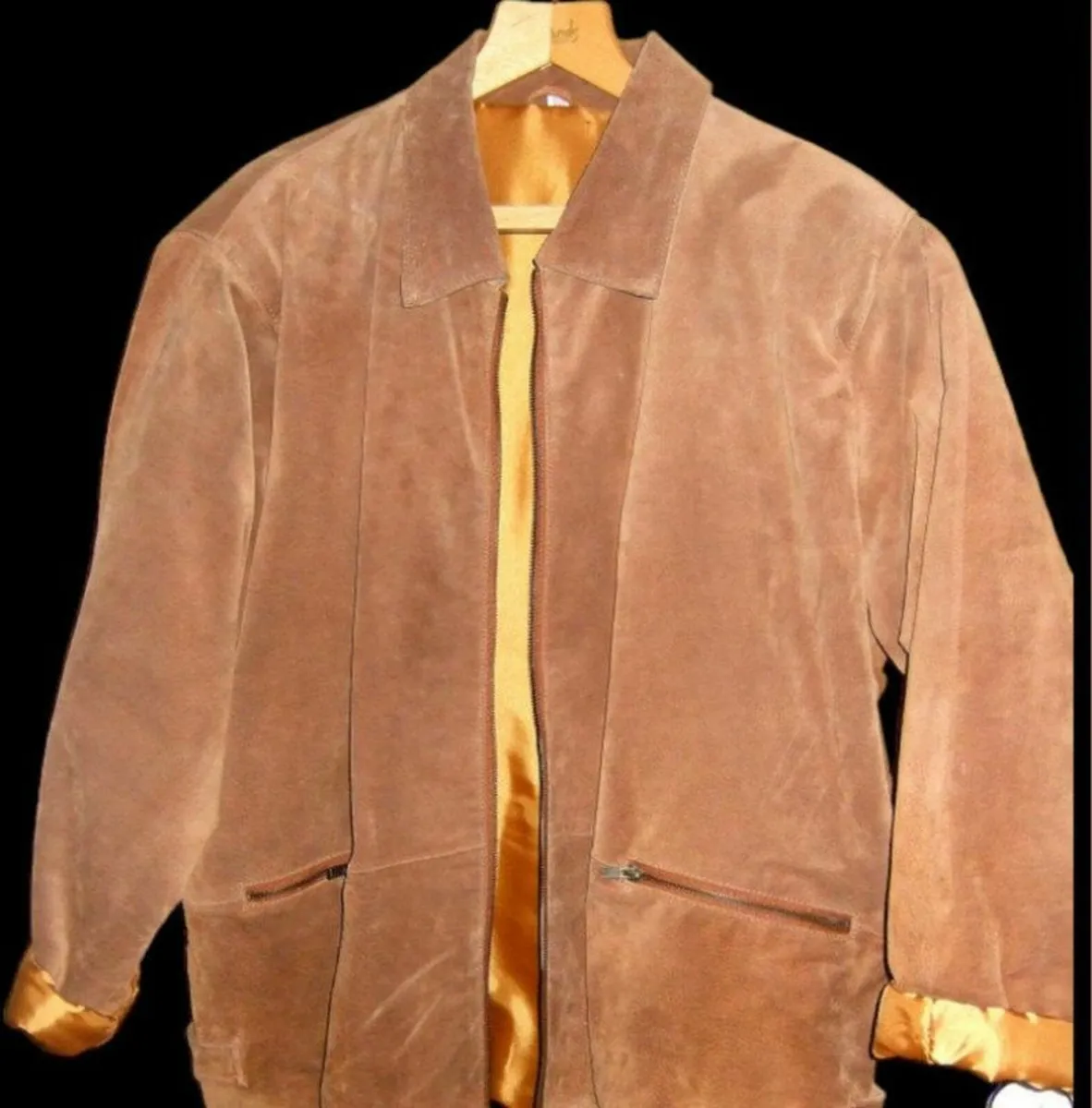 Vintage Harrods Ex-Display Suede Jacket - Image 2