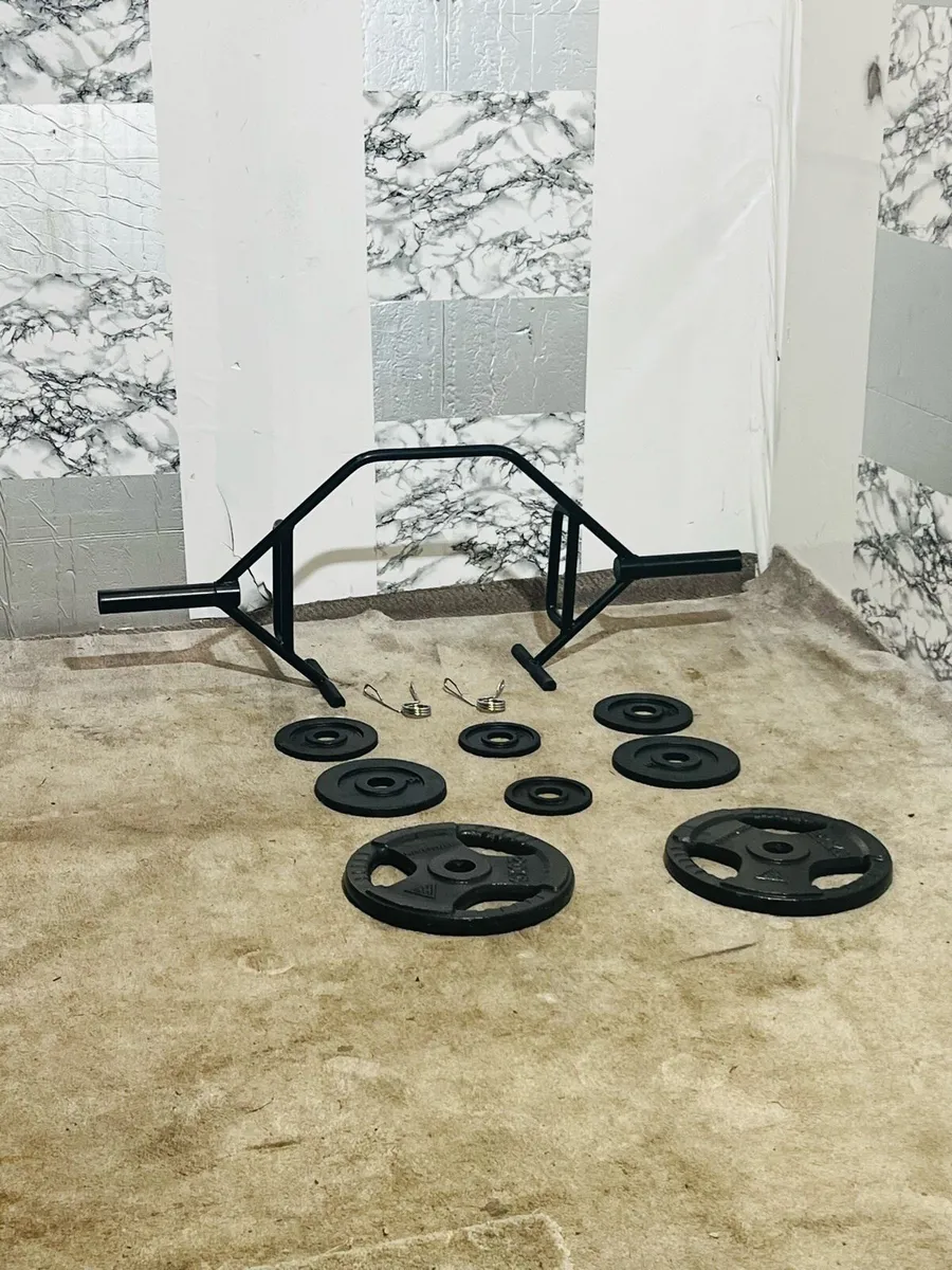 OLYMPIC WEIGHTS WITH HEX BAR - Image 1