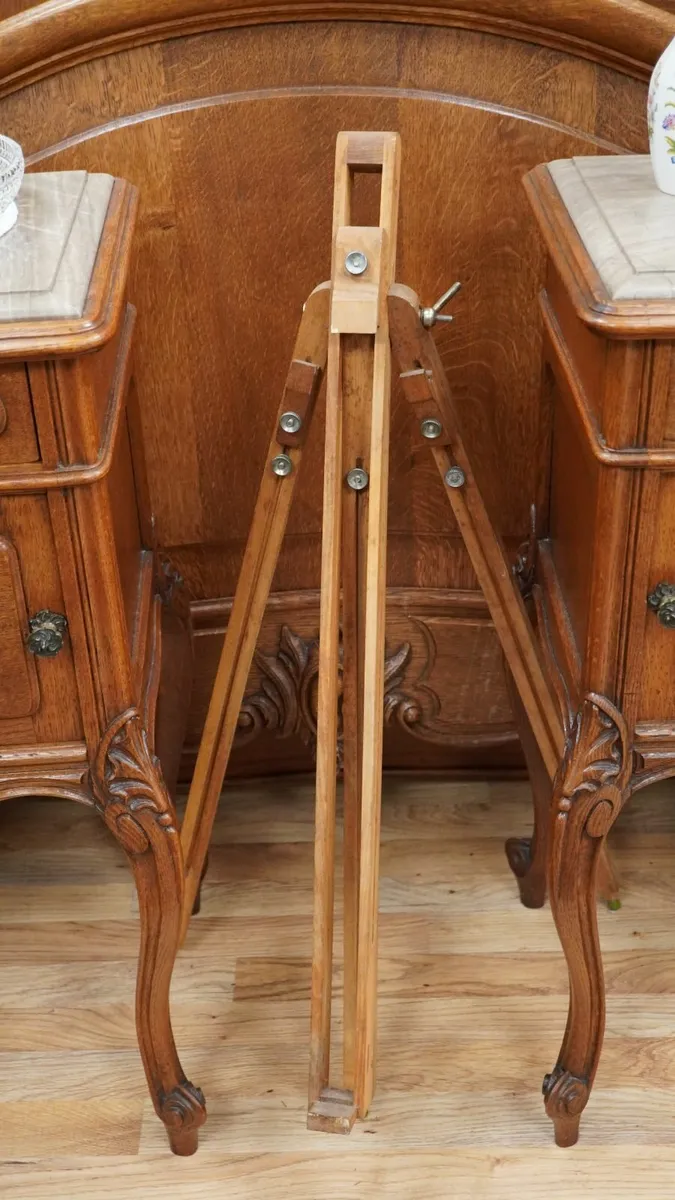 Vintage Wooden Folding Artist’s Easel - Image 1