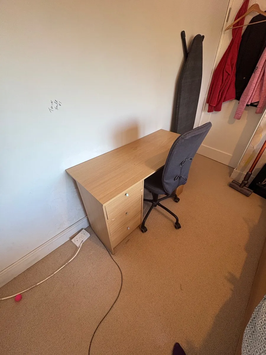 Home Desk and Chair - Image 4