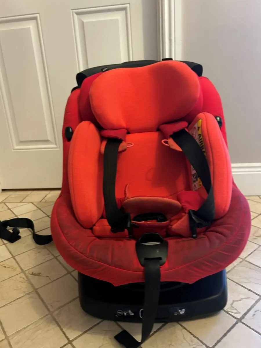 2  Maxi‑Cosi Axiss Plus Car Seats – Red - Image 2