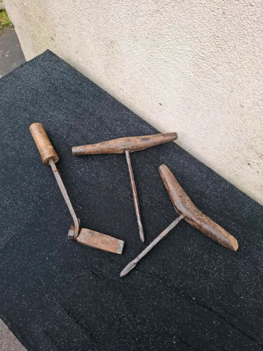 Lot of 3 vintage tools - Image 1