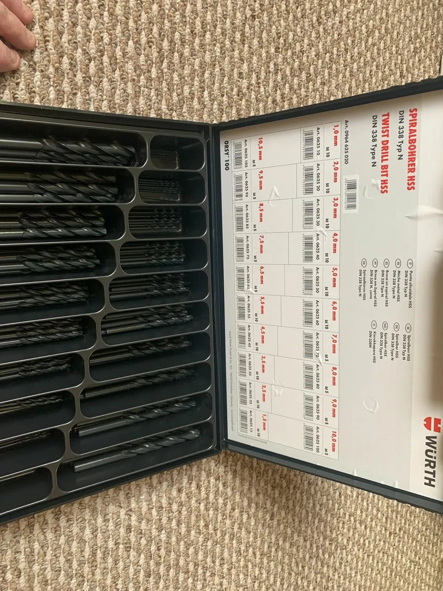 Wurth Drill Bit Set - Image 1