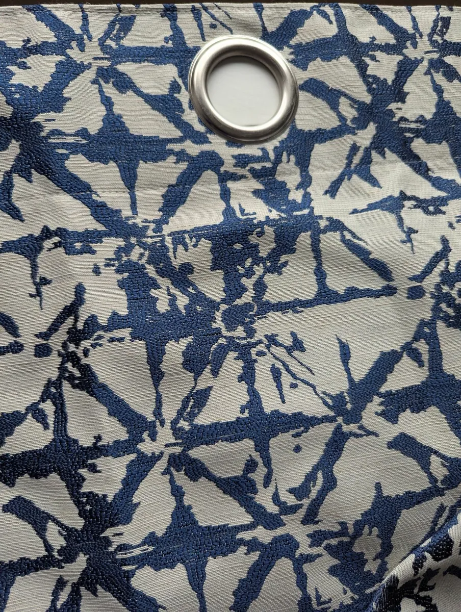 Pair of Eyelet Curtains 60" x 90" - Image 1