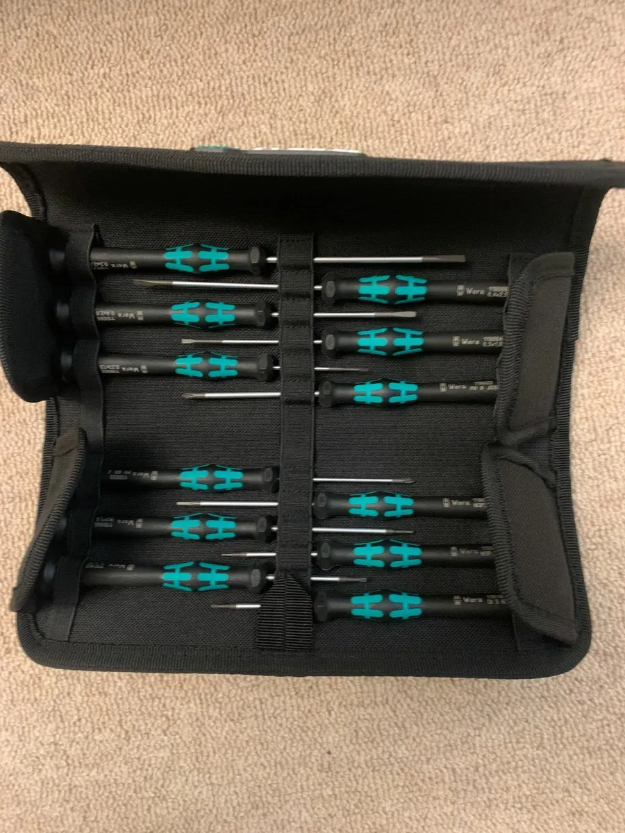 Wera 12 Piece Professional Screw Driver Set - Image 1