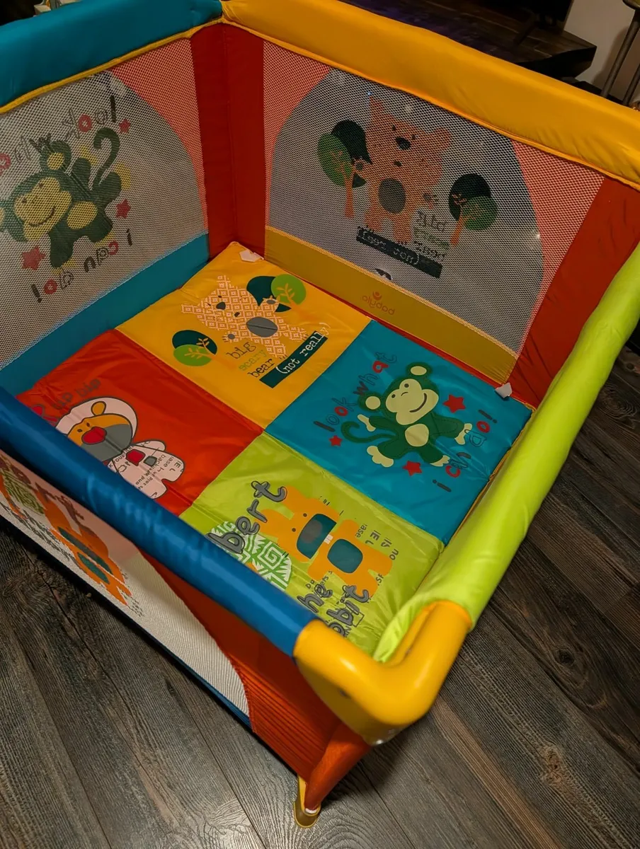 Babylo Foldable Toddler Playpen perfect condition! - Image 3