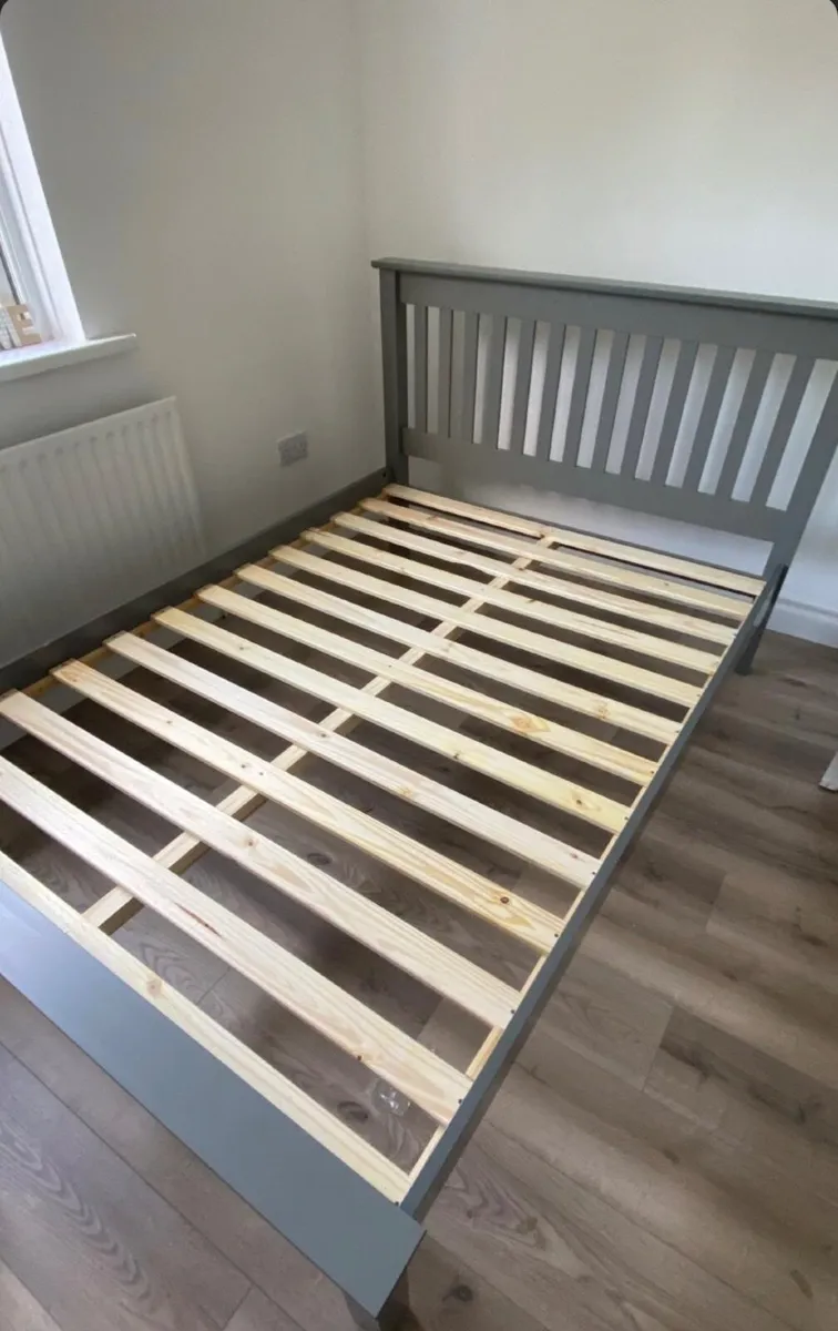 Double Bed and Mattress - Image 2