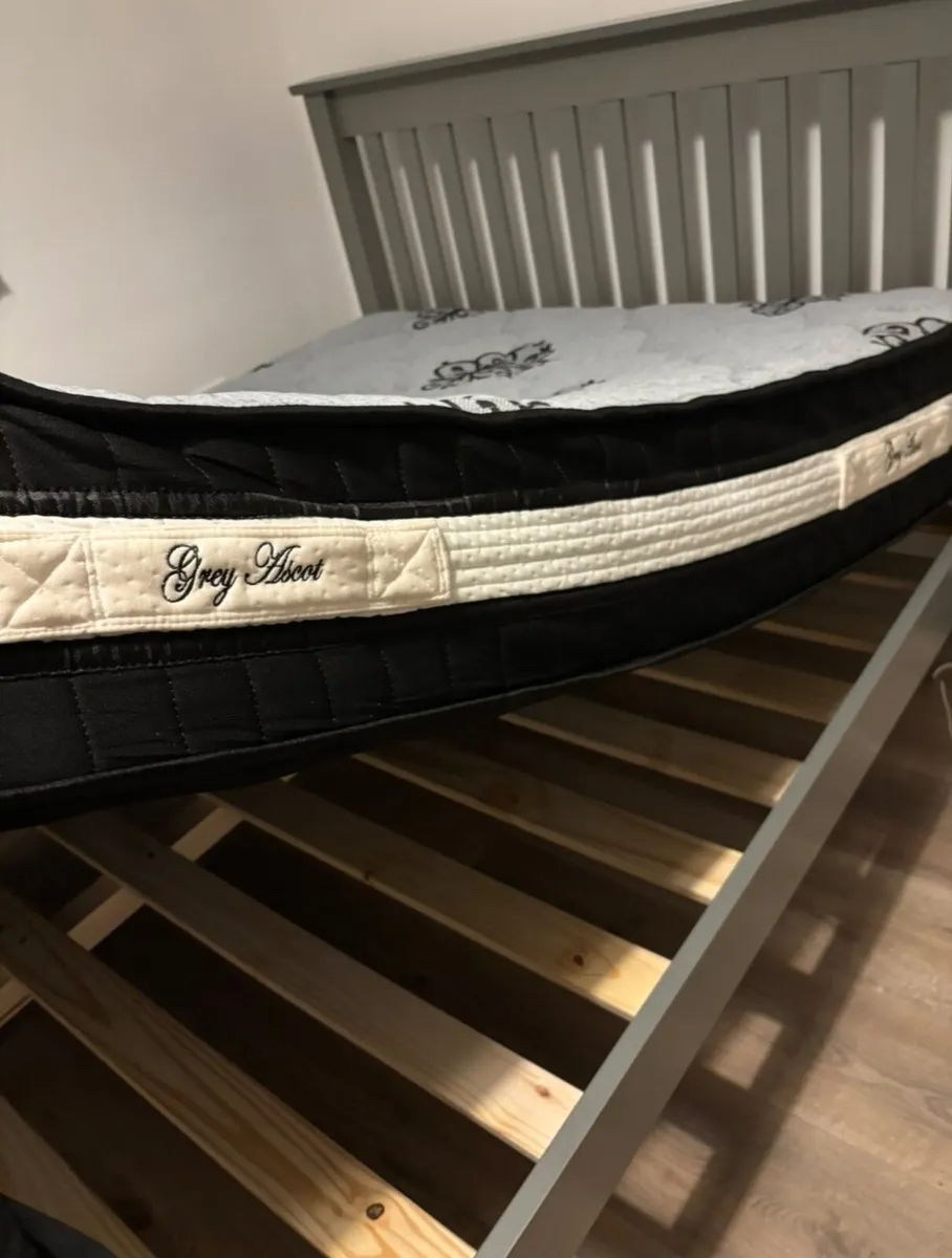 Double Bed and Mattress - Image 3