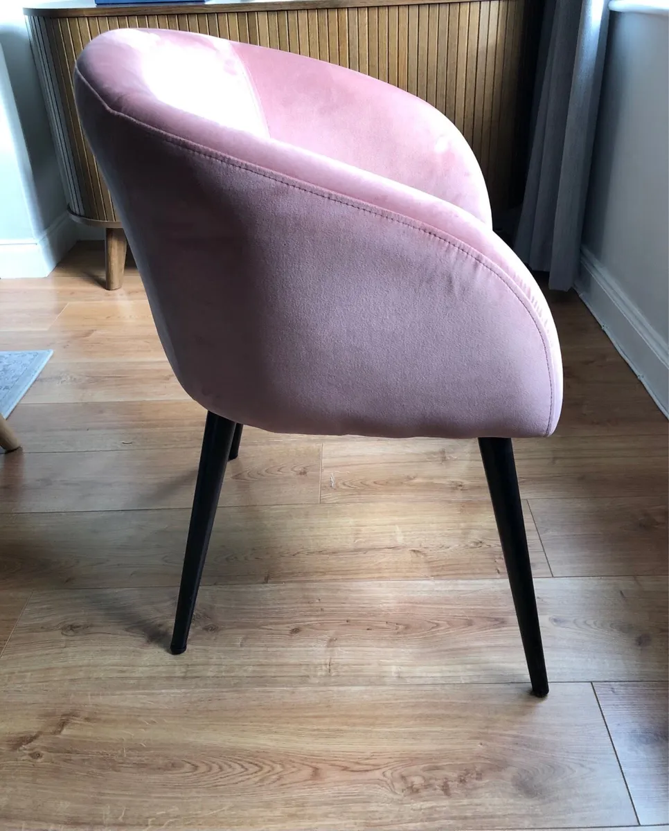 Pink home office chair - Image 2