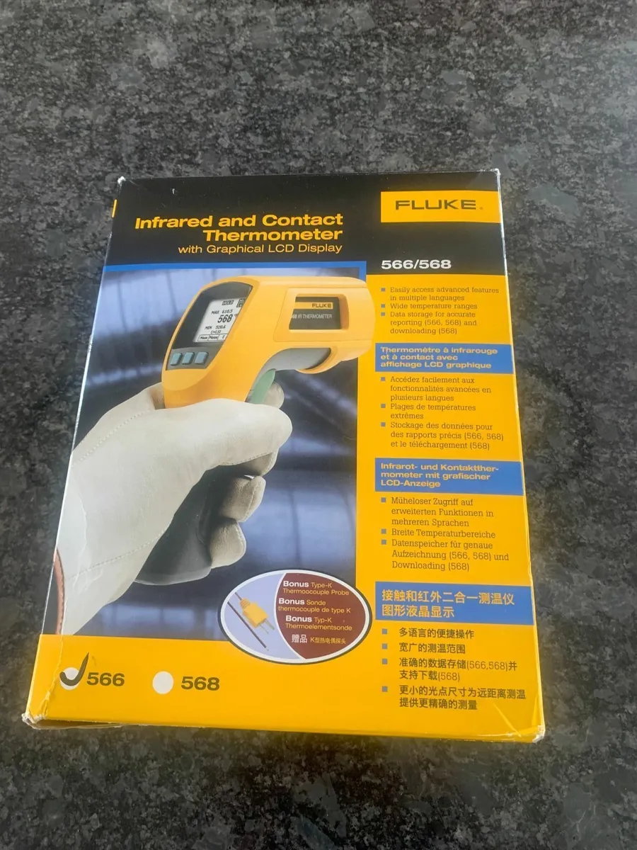 Fluke Infrared Digital Thermometer - Image 1
